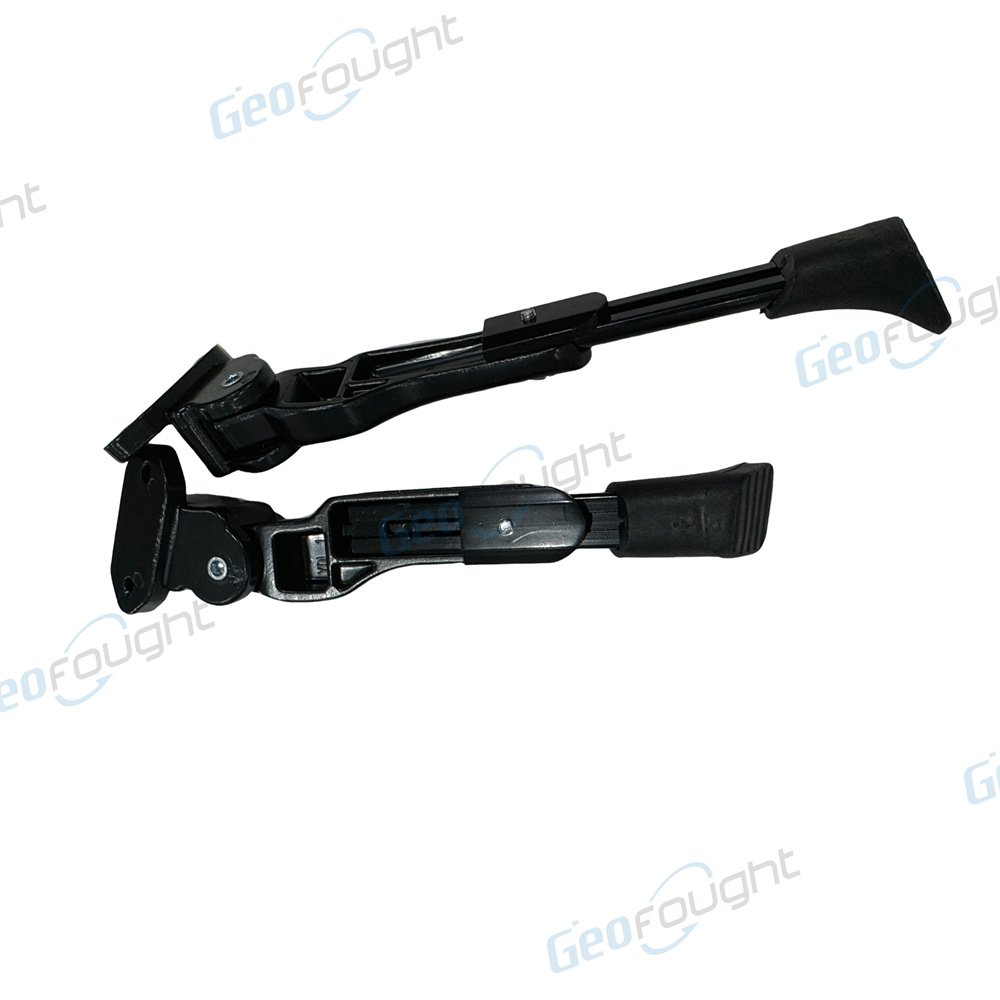 Electric Scooter Adjustable Kickstand Aluminium Footrest Durable Footrest Accessory for E-Scooters Enhanced Stability Support