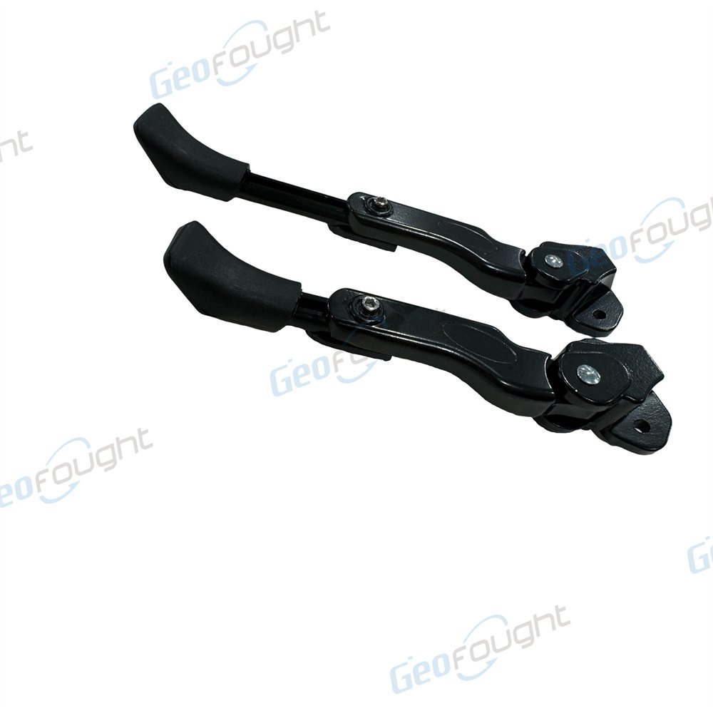 Electric Scooter Adjustable Kickstand Aluminium Footrest Durable Footrest Accessory for E-Scooters Enhanced Stability Support