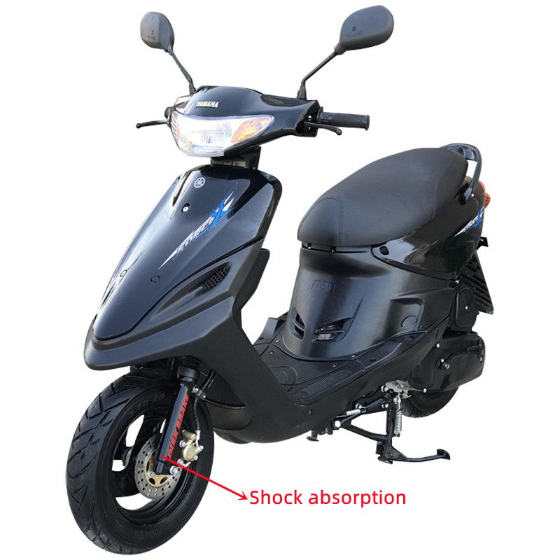 Direct sales scooter 100 125 front shock absorber 1cm Qiaoge ghost fire electric motorcycle shock suspension body parts