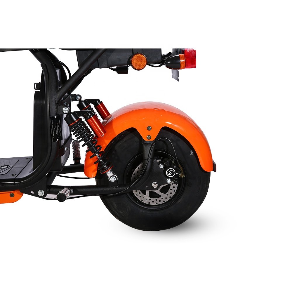 2000W Netherlands Warehouse EEC Fat Tire Cheap Citycoco Electric Scooter