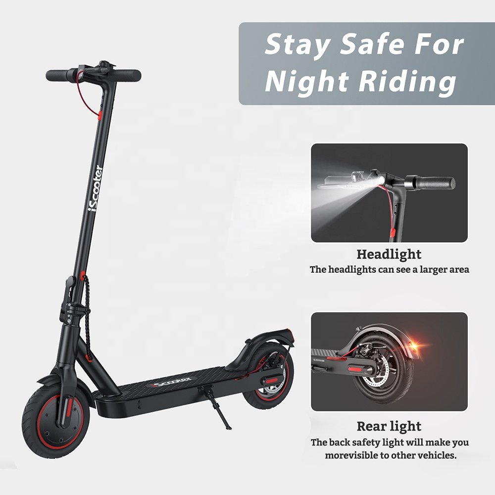 iScooter 350W Electric Kick Scooter Foldable 8.5 Inch Electric Scooters Adult 30 km/h Mini Smart Scooter No Tax