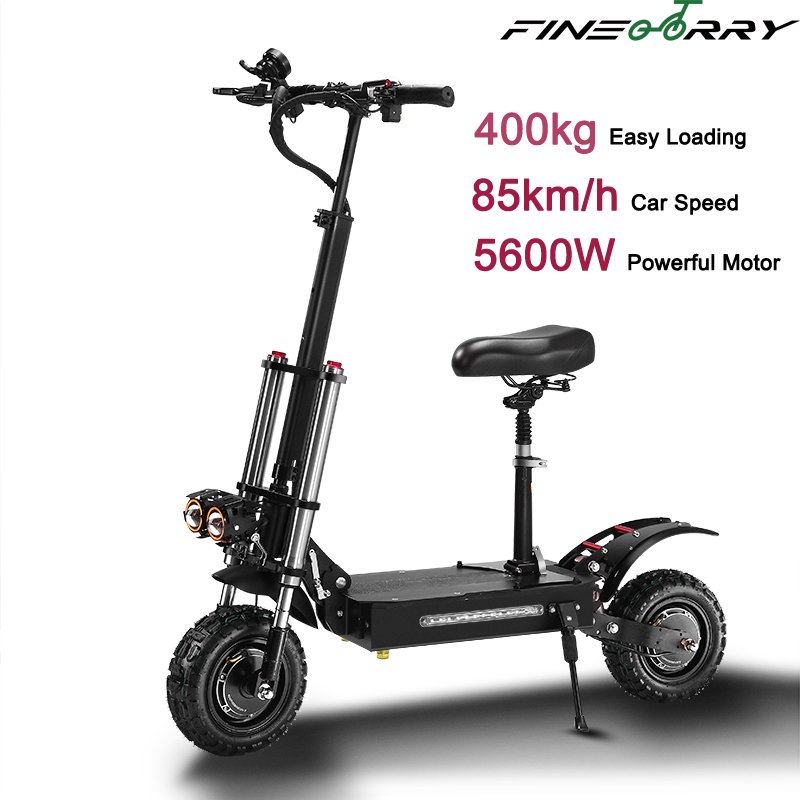 EU USA warehouse 60V 5600W 38Ah 85km/h heavy duty powerfully electric scooters 200kg 400kg load with CE, FCC, ROSH, OEM ODM