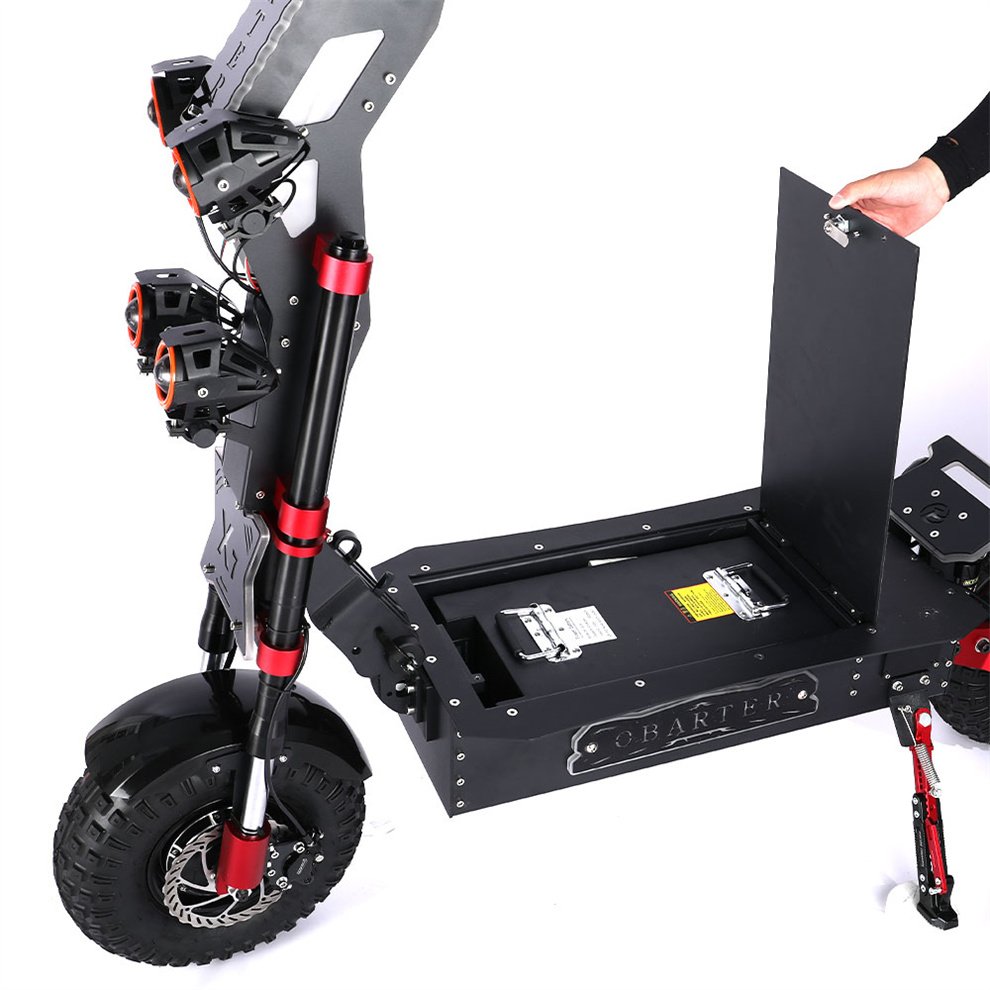 Private Label Trotinette-Electrique- 8000W 10000W Fastest 200Kg Load Electric Scooter 14 Inch 72V Elektroroller