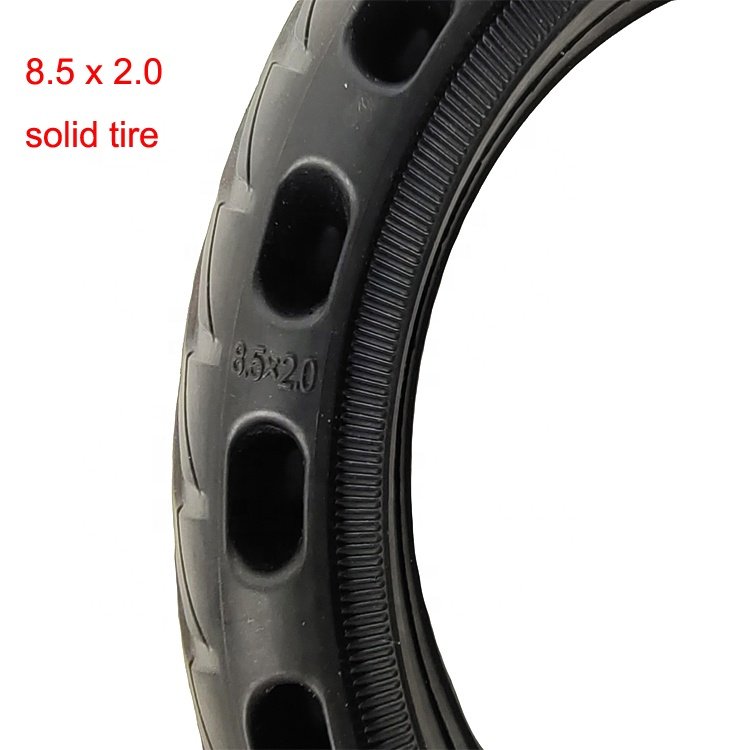 Hot sell 8.5 inch 8.5x2 Honeycomb Solid Tires 8 1/2x2 airless tyre for Xiaomi M365 Electric Scooter 8.5x2 Solid Tyre