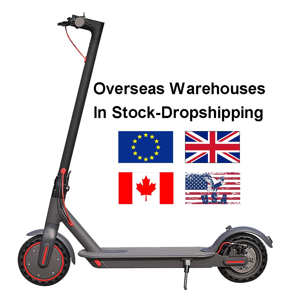 Drop Ship Foldable Cheap High Quality 7.5ah 30 Cells 350w 36v Elscooter Electricscooter E Elect Elektrikli Electric Scooter
