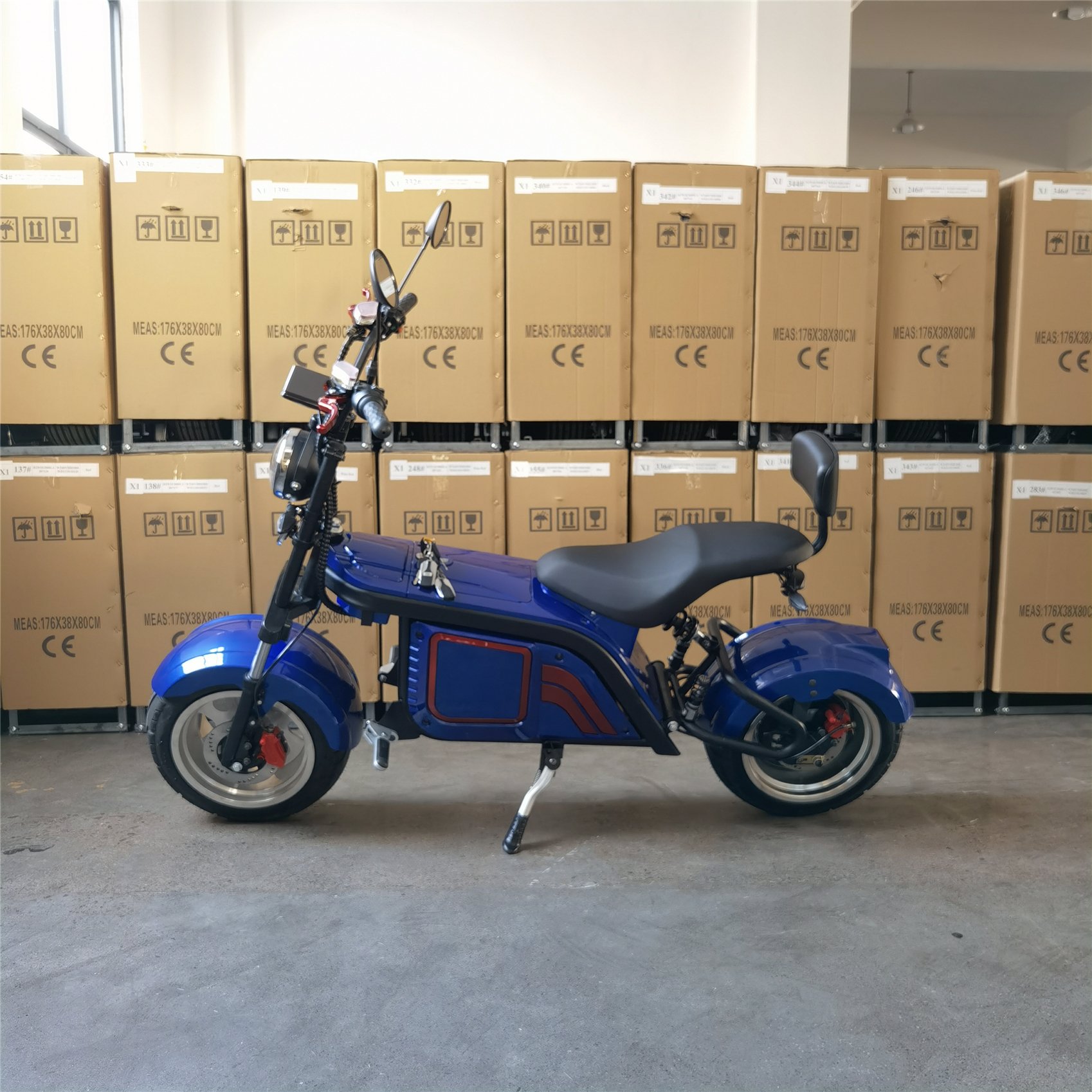 Yidegreen Factory Cheap Citycoco Off-road E Scooter Adult City Evercross Foldable Electric Scooter