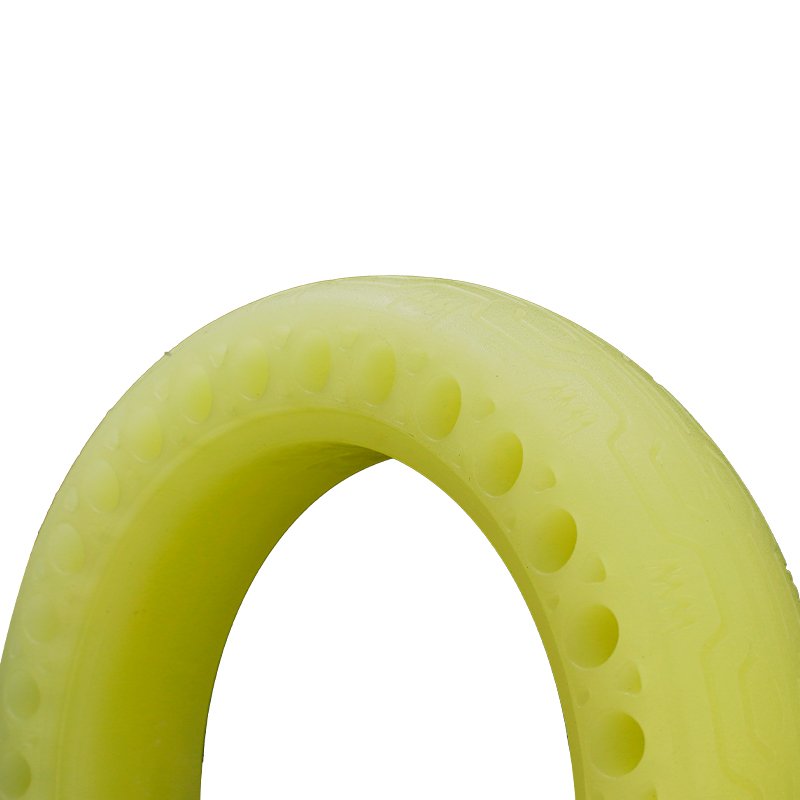 8.5inch Honeycomb Rubber Fluorescent Solid Tire Scooter Luminous Hollow Wheel Tyre Solid Fluorescent Tire for M365 pro pro2