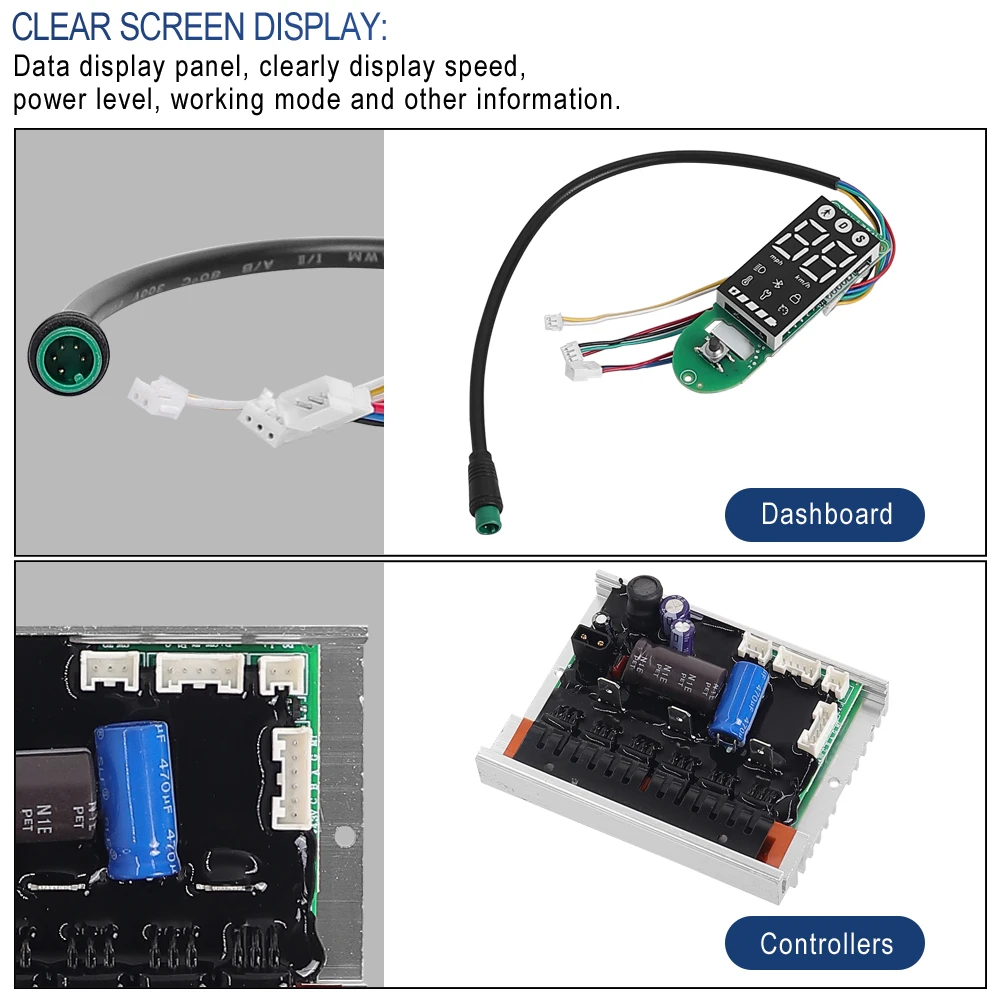 Electric Scooter Mi4 Motherboard Controller For Xiaomi Kickscooter 4 Dashboard Display Circuit Board Replacement Spare Parts