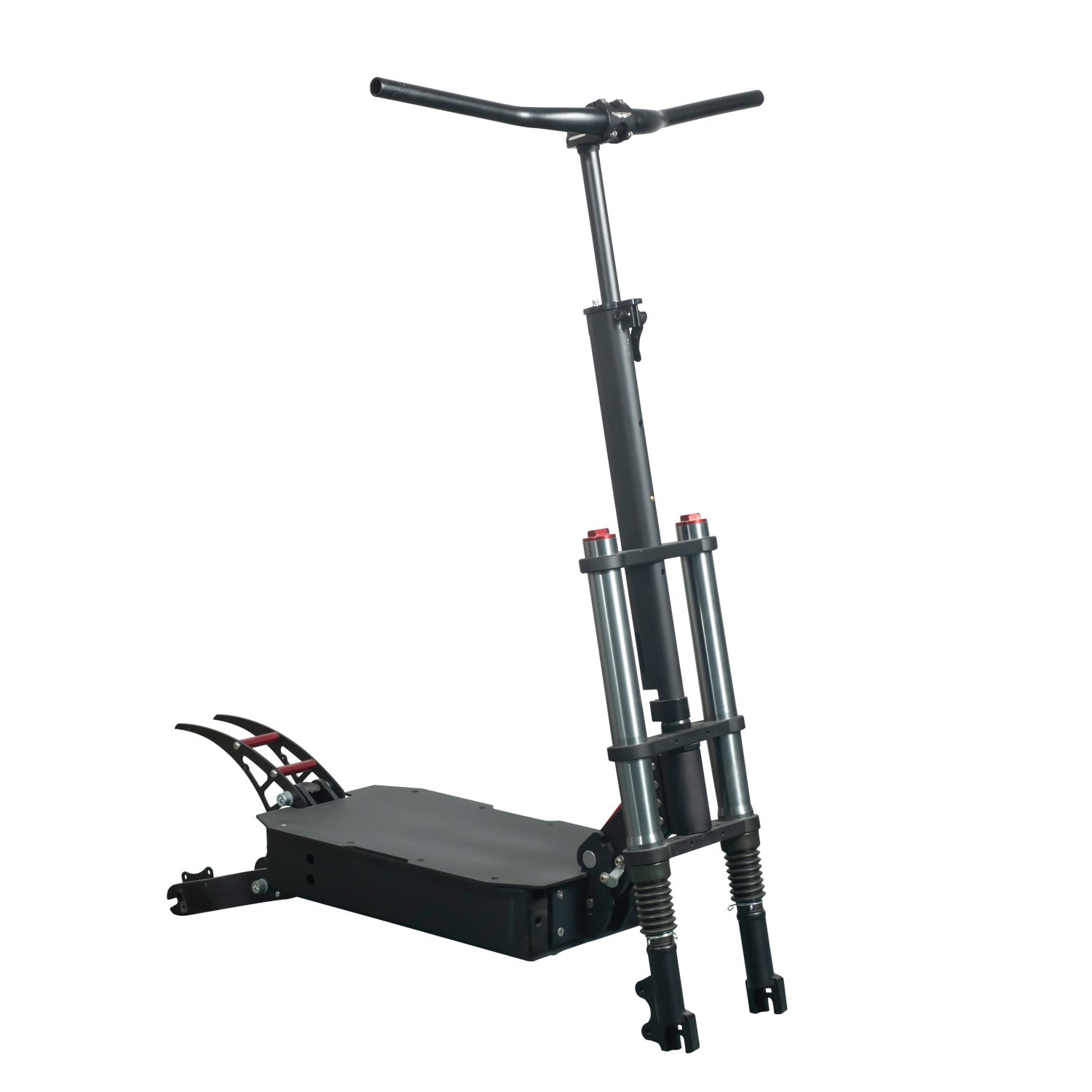 Factory Direct Sales Of High-quality Aluminum Alloy High-Speed Double Driver Electric Scooter Body Frame Fits 10/11-inch motor