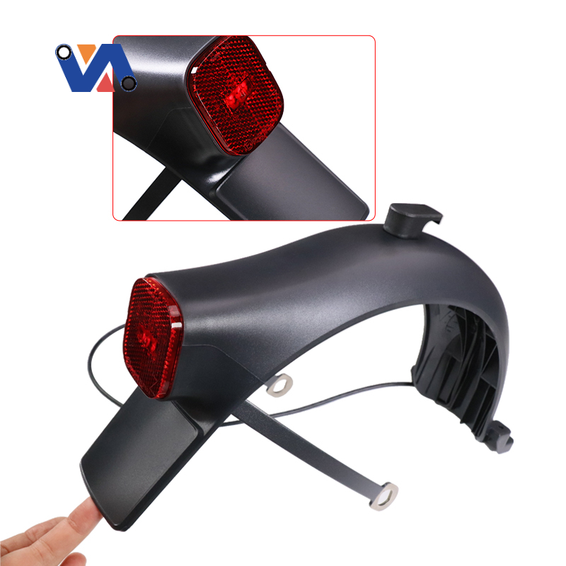 Original Ninebot F2/ F2 Plus / F2 Pro Scooter Rear Fender With Led Light Rear Fender Mudguard Scooter Parts