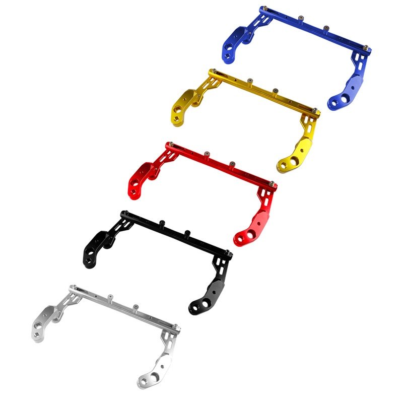 CNC Machined Aluminum Handlebar for Motocross Off-Road Motorcycles Balance Bar Lever with Plastic Parts Accessory