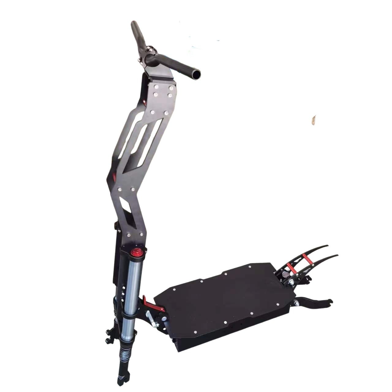 Fat Tire 11Inch Aluminum Alloy E-Scooters Frame Body 60V/72V Accessories Parts Kit Open Size 150MM Custom Electric Scooter Frame