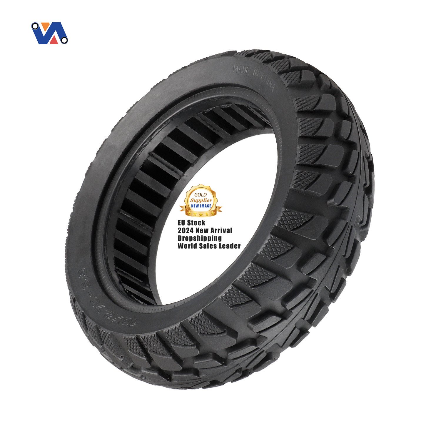 EU stock scooter 10*2.75 Honeycomb Solid Tire For KUGOO G Booster And G2 Pro Haerlags H6 Evercross scooter 10 inch Scooter Tire