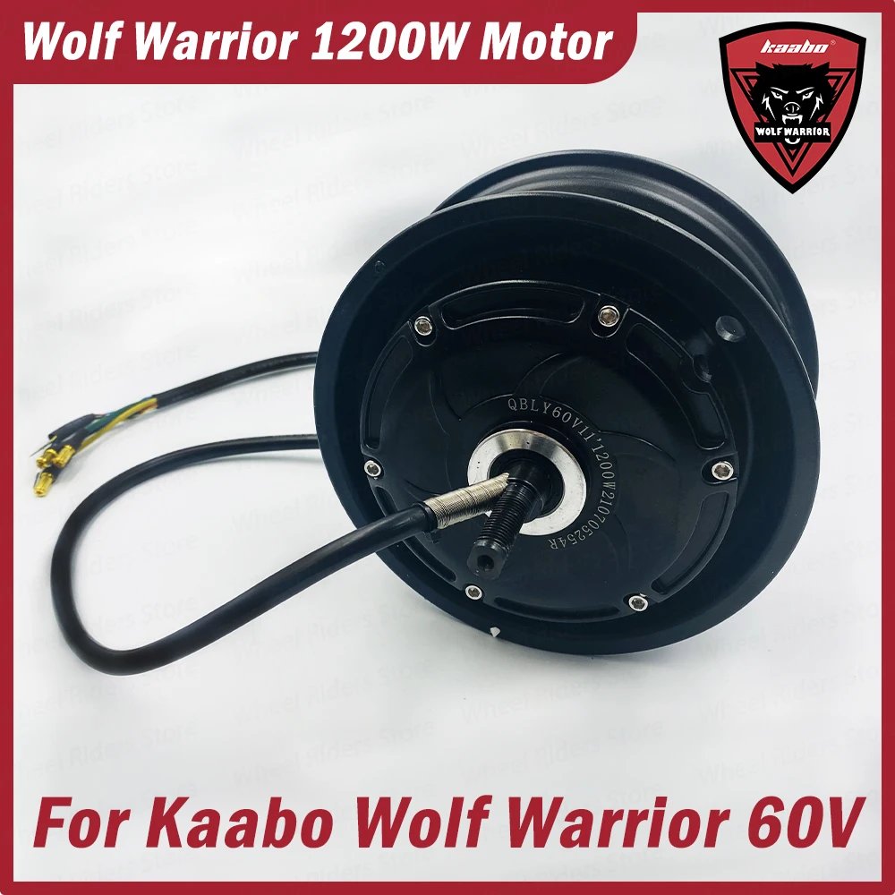 Kaabo-Motor de patinete electric Wolf Warrior, 60V, 1200w, 11 puls Motor 100% Original