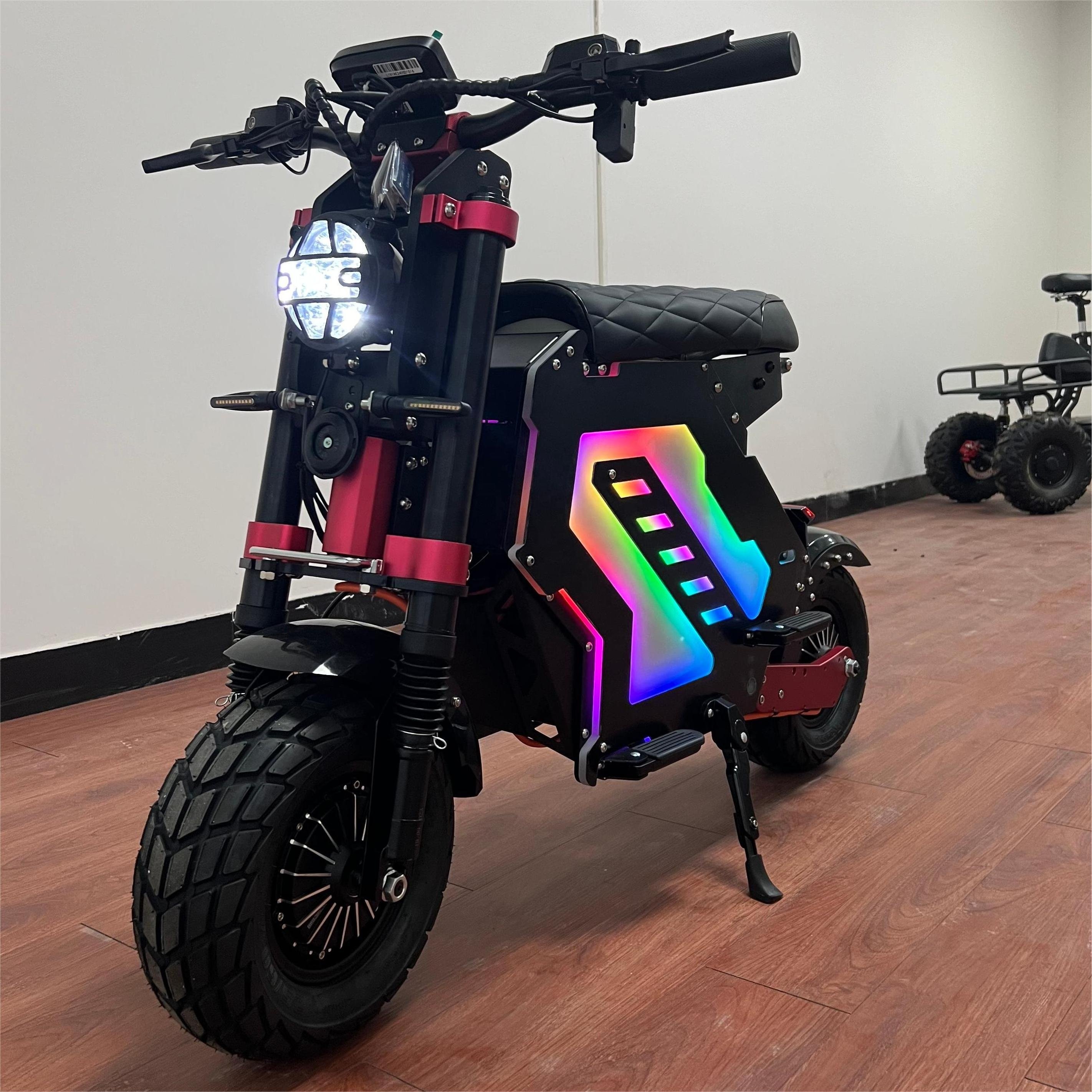 GT-R8 72V10000 Stylish Appearance 13/14-inch All Terrain High Speed Electric Scooter Fast Trotinette Electrique