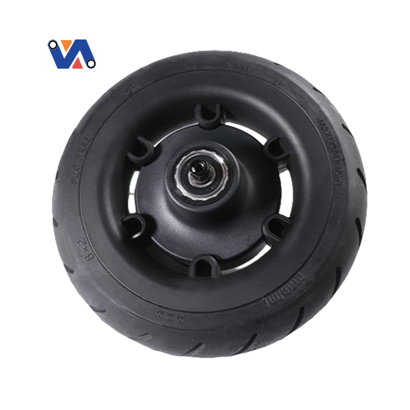 8inch Tire with Hub Original Rear Wheel for Nine bot E2 E2Plus Electric Scooter Parts Kickscooter Accessories Replacement Parts