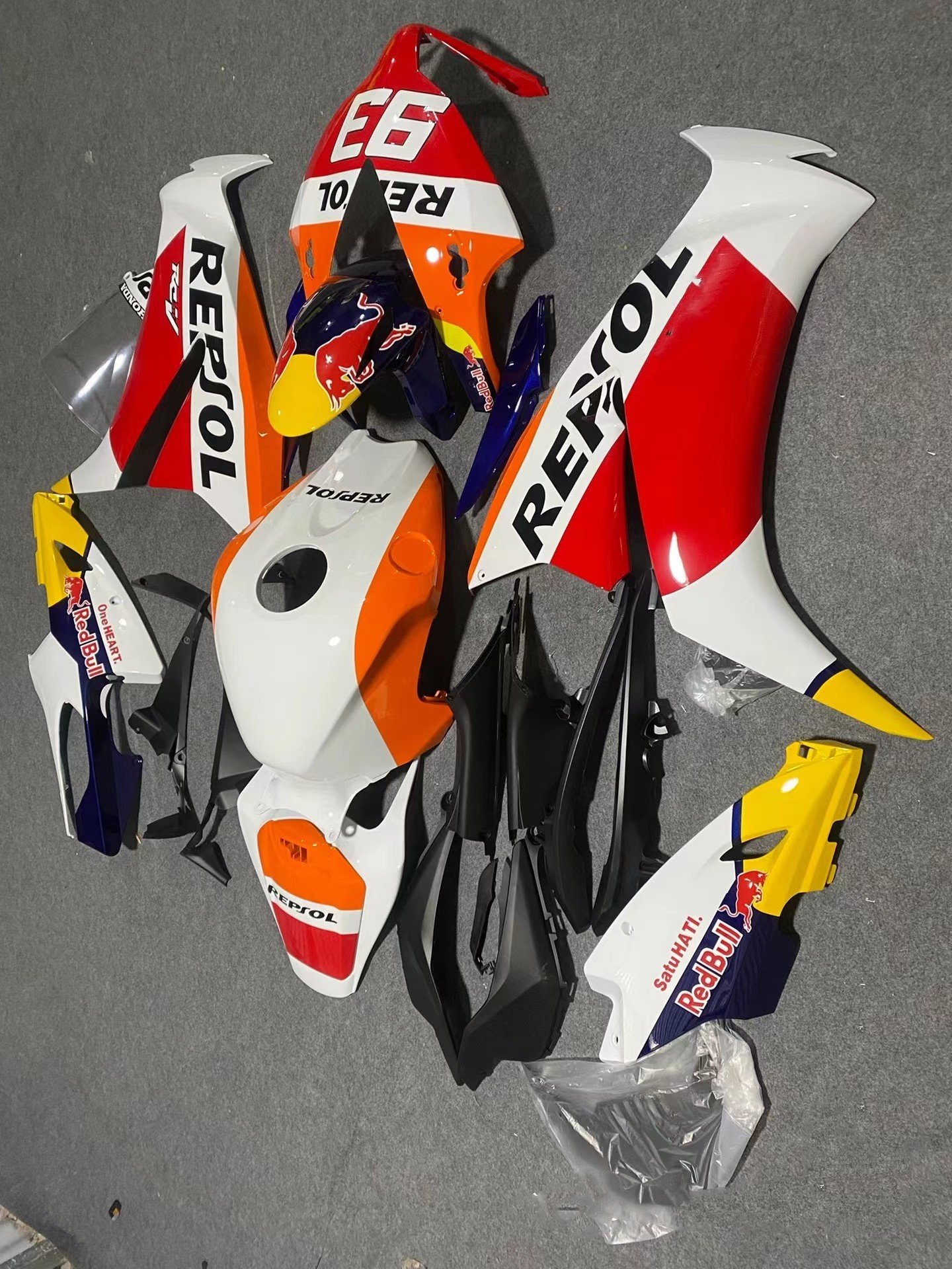 High Quality Complete Flow Motorcycle Parts CBR1000RR 12-16 years ABS Plastic Fairing Kit