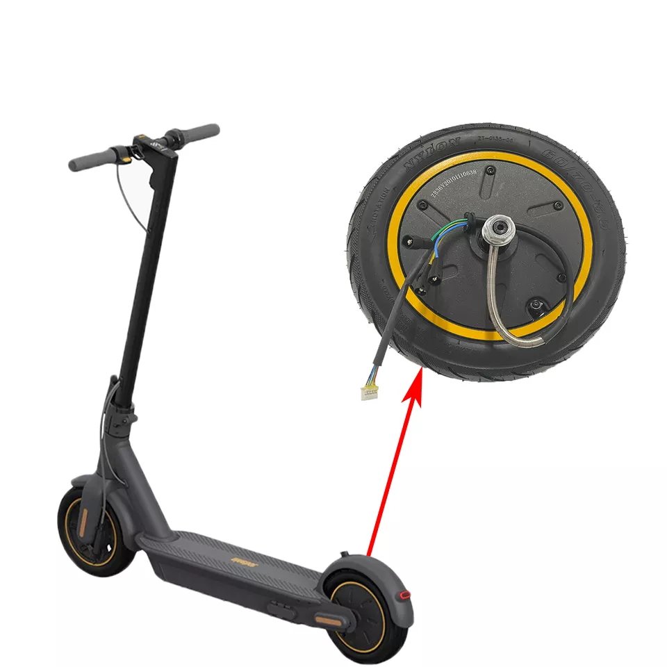 EU warehouse 36V 350W Engine Wheel For Ninebot Max G30 Scooter Front Wheel Tire Motor Repair Replacement Parts