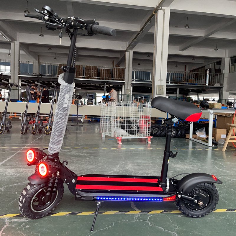 Off Road Waterproof High Speed Long Range suppliers 48V 23Ah Wide Tire Fast Powerful Adult 1200w Electric Scooters