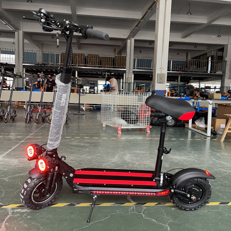 Off Road Waterproof High Speed Long Range suppliers 48V 23Ah Wide Tire Fast Powerful Adult 1200w Electric Scooters