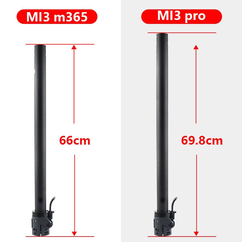 Electric Scooter Accessories Replacement Spare Parts Folding Rod Front Tube For Mi3 M365
