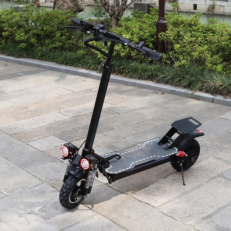 CE waterproof big power 1200w 48V 26ah 10inch off road electric scooter Aluminium Frame Electric Scooters Folding E-Scooter