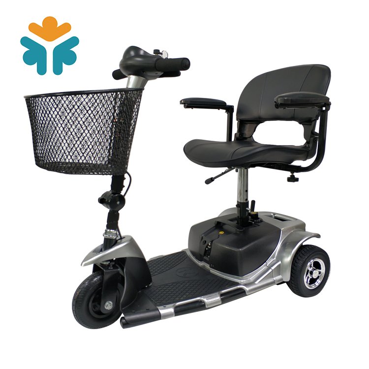 Elderly Care Product 3 Wheels Electronic handicapped tricycle mobility scooter
