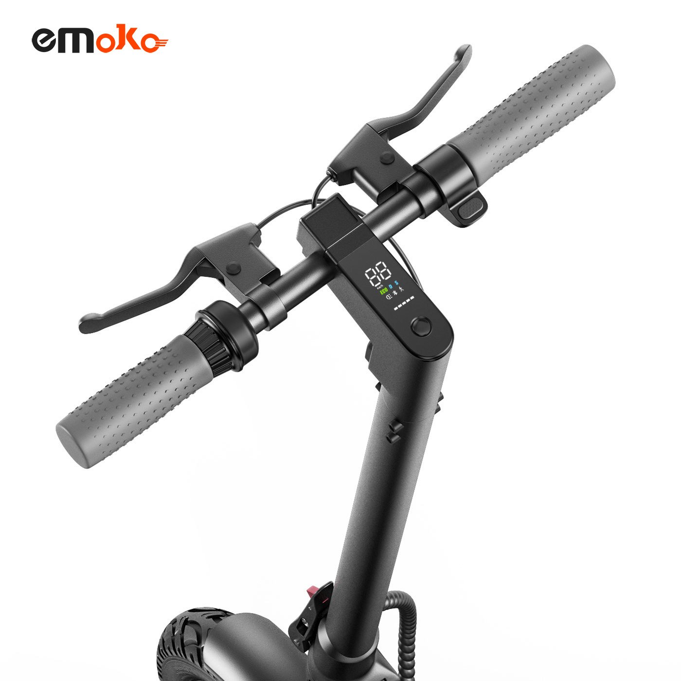Emoko 12 inh fat tyre 36V 15ah power foldable max speed 35km/h e scooter 60km mileage 500W electric scooter