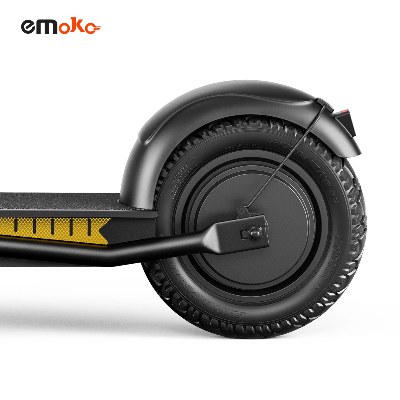 Emoko 12 inh fat tyre 36V 15ah power foldable max speed 35km/h e scooter 60km mileage 500W electric scooter