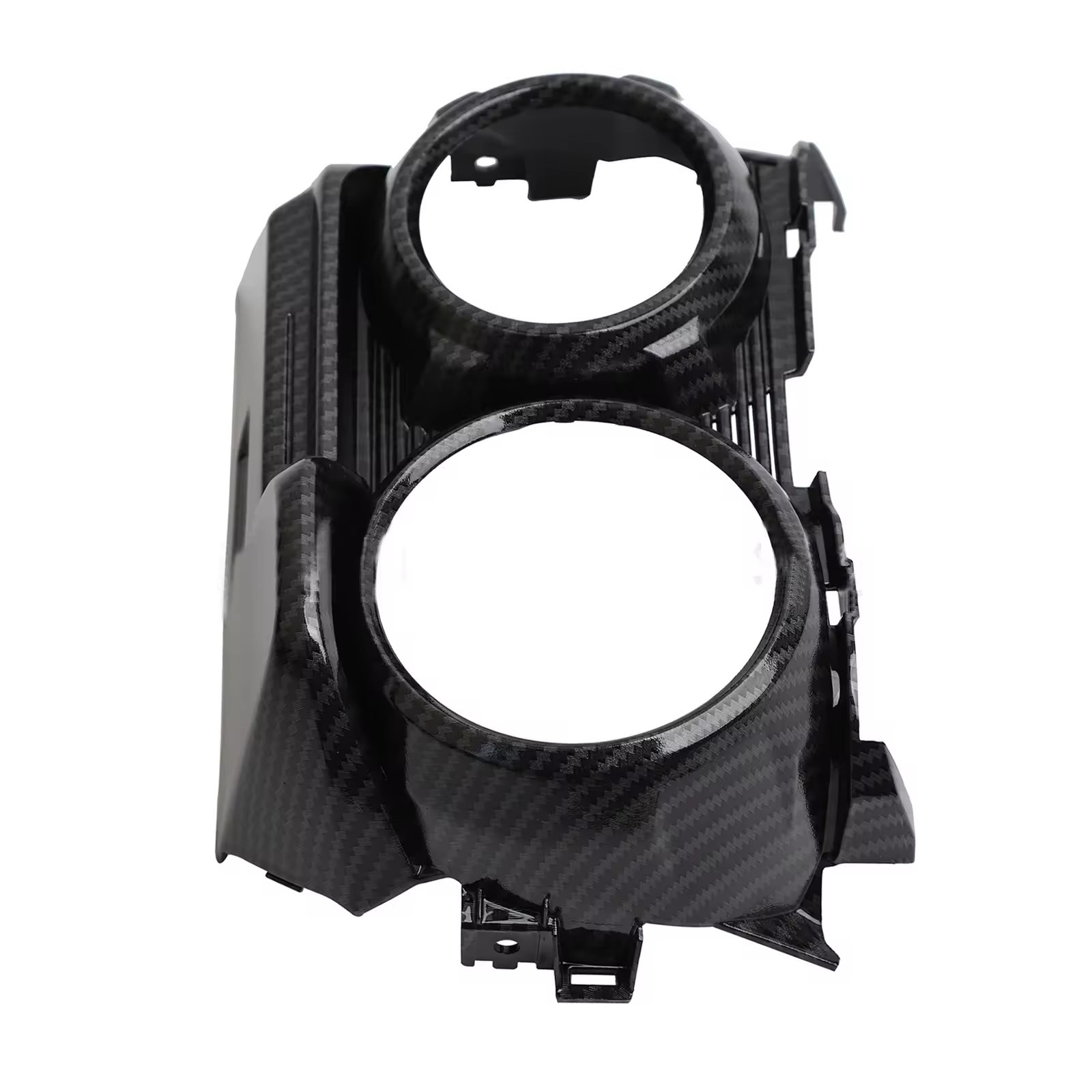 High quality Carbon Fiber Headlight Cover for yamaha tank zuma gy6 125 motorcycle
