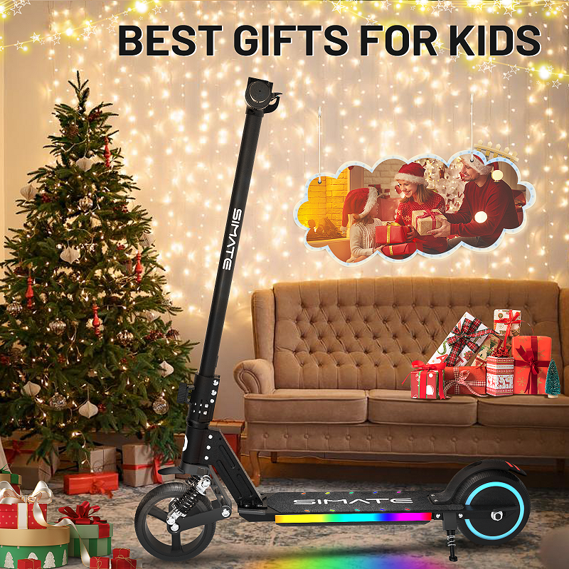 New 130w Electric scooter Children Electronic Smart Scooter Two Wheel Cute toy electric Foldable for Kid Scooters drop-shipping