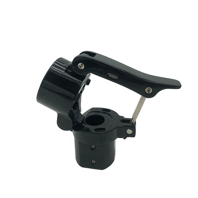 OEM Customized High quality Scooter Floding Riser Base Electric Scooter Parts Aluminum Scooter Front Pipe Accessories