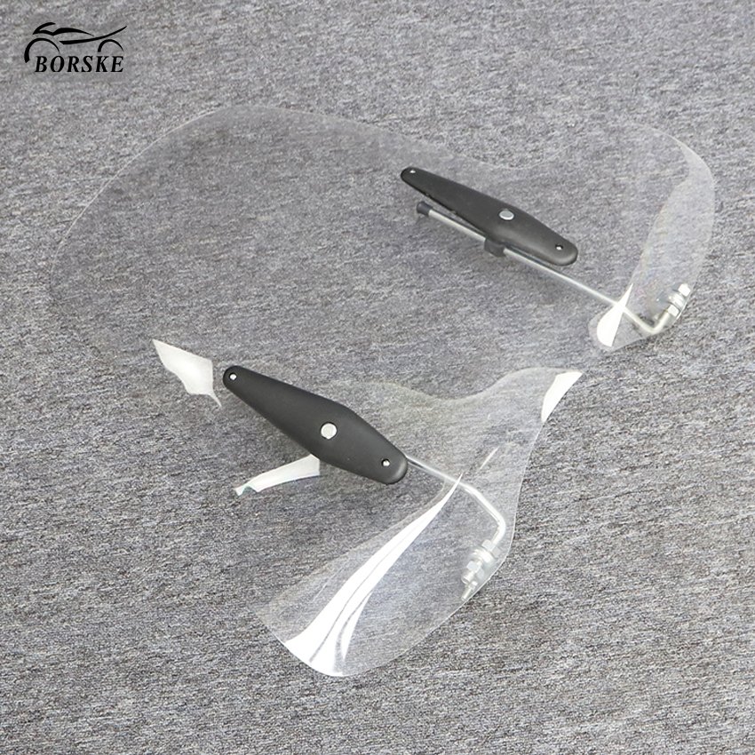 High quality motorcycle windshield wind deflector universal motorbike scooter windscreen parts