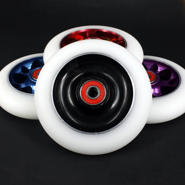 High Rebound Metal Core Scooter Wheels 110mm For Scooter Parts