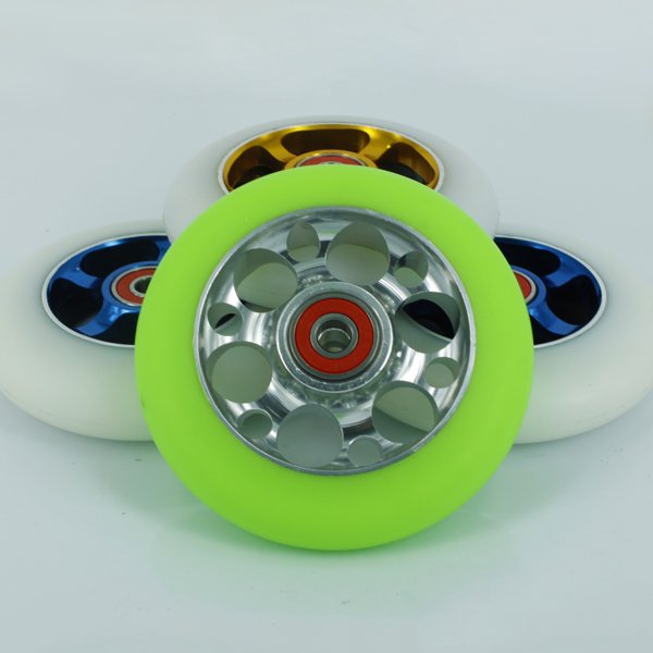 High Rebound Metal Core Scooter Wheels 110mm For Scooter Parts