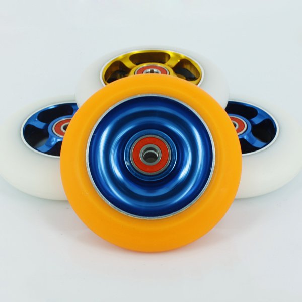 High Rebound Metal Core Scooter Wheels 110mm For Scooter Parts