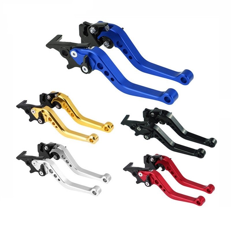 Motorcycle CNC Modified Brake Clutch Lever Aluminum Alloy Scooter Adjustable Brake Horn