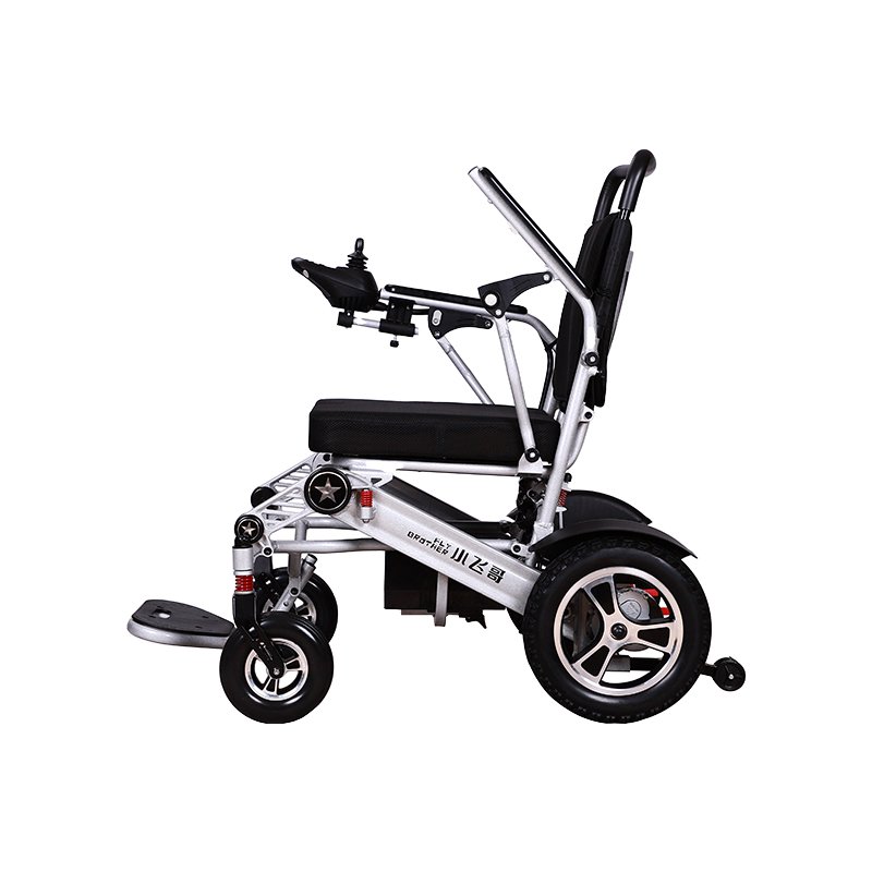 Portable disability folding electric scooter wheelchair lightweight foldable electric folding wheelchair scooter for adults