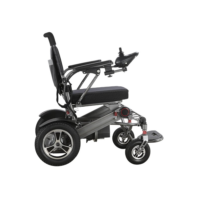 Portable disability folding electric scooter wheelchair lightweight foldable electric folding wheelchair scooter for adults