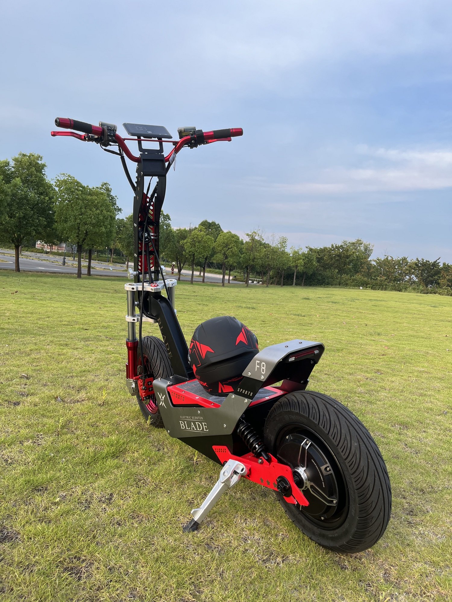 48v1000w long distance shock absorber retro 80km/h 85km/h electric scooter chopper