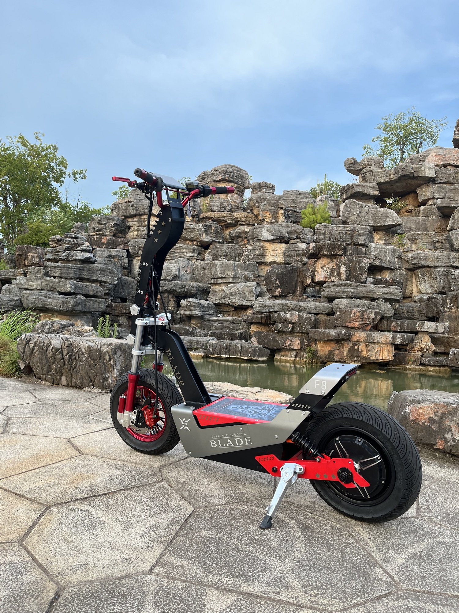 48v1000w long distance shock absorber retro 80km/h 85km/h electric scooter chopper