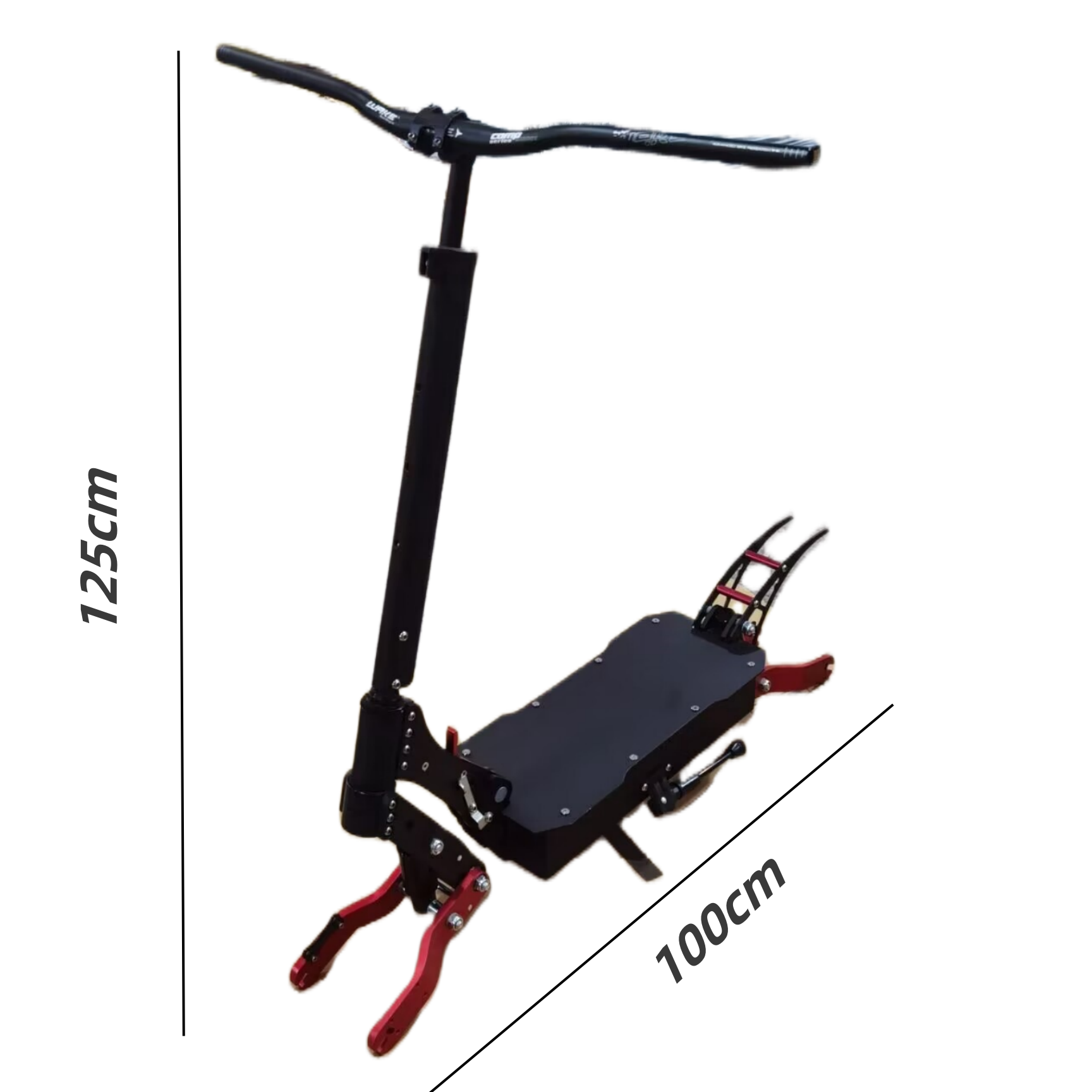 high quality 10inch 11inch e scooter conversion kit aluminium electric scooter spare parts accessories for 48V 52V 60V scooter