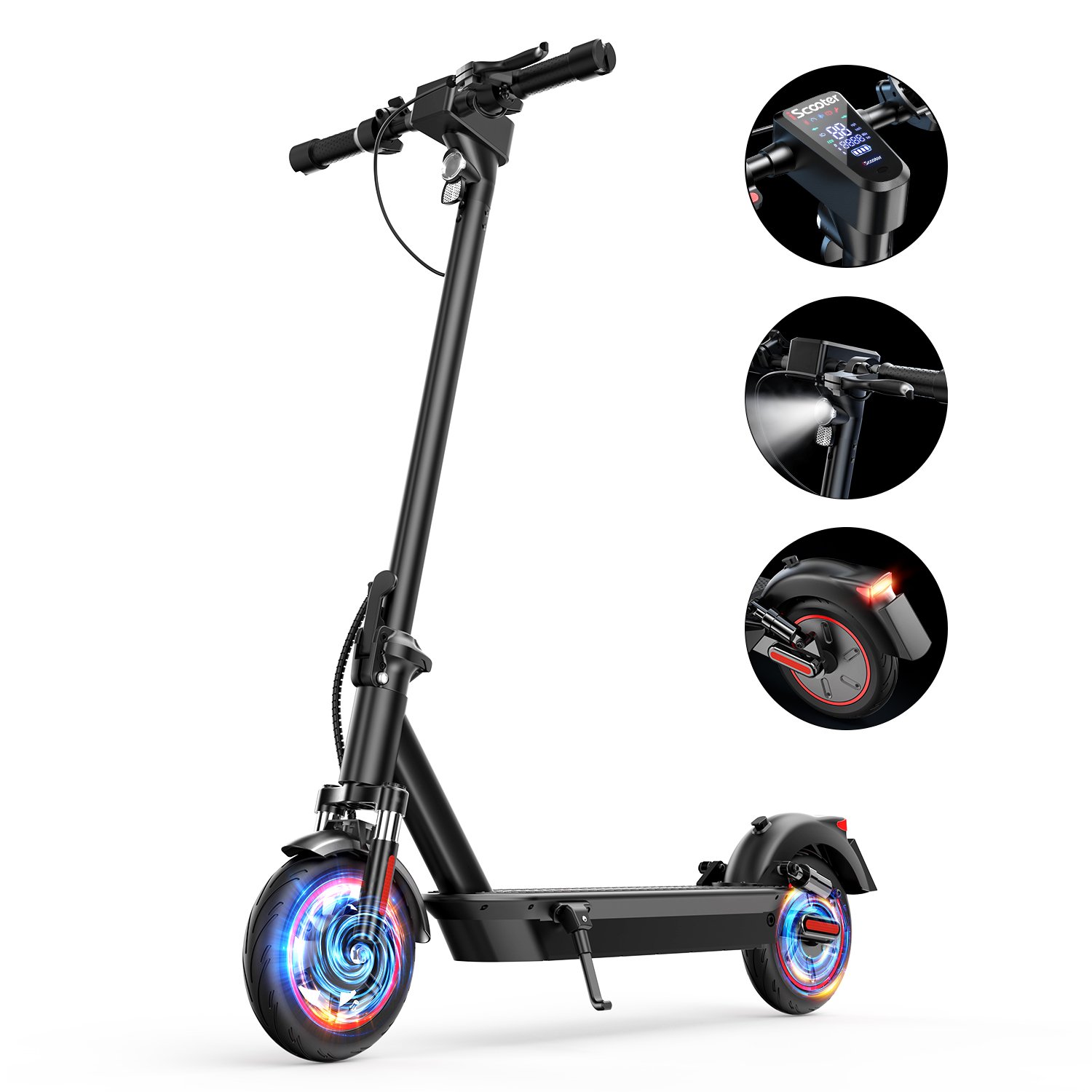 High mileage 90KM New products iScooter i10Max 750W motor 45km/h high speed e scooter electric adult Electric Scooters