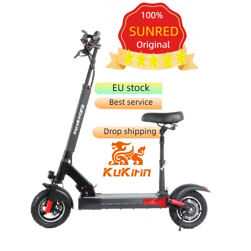 kugoo m4 pro 18ah 2024 new kugoo kirin adults kugookirin m4pro 500w 48v e electric scooter with seat ship from eu