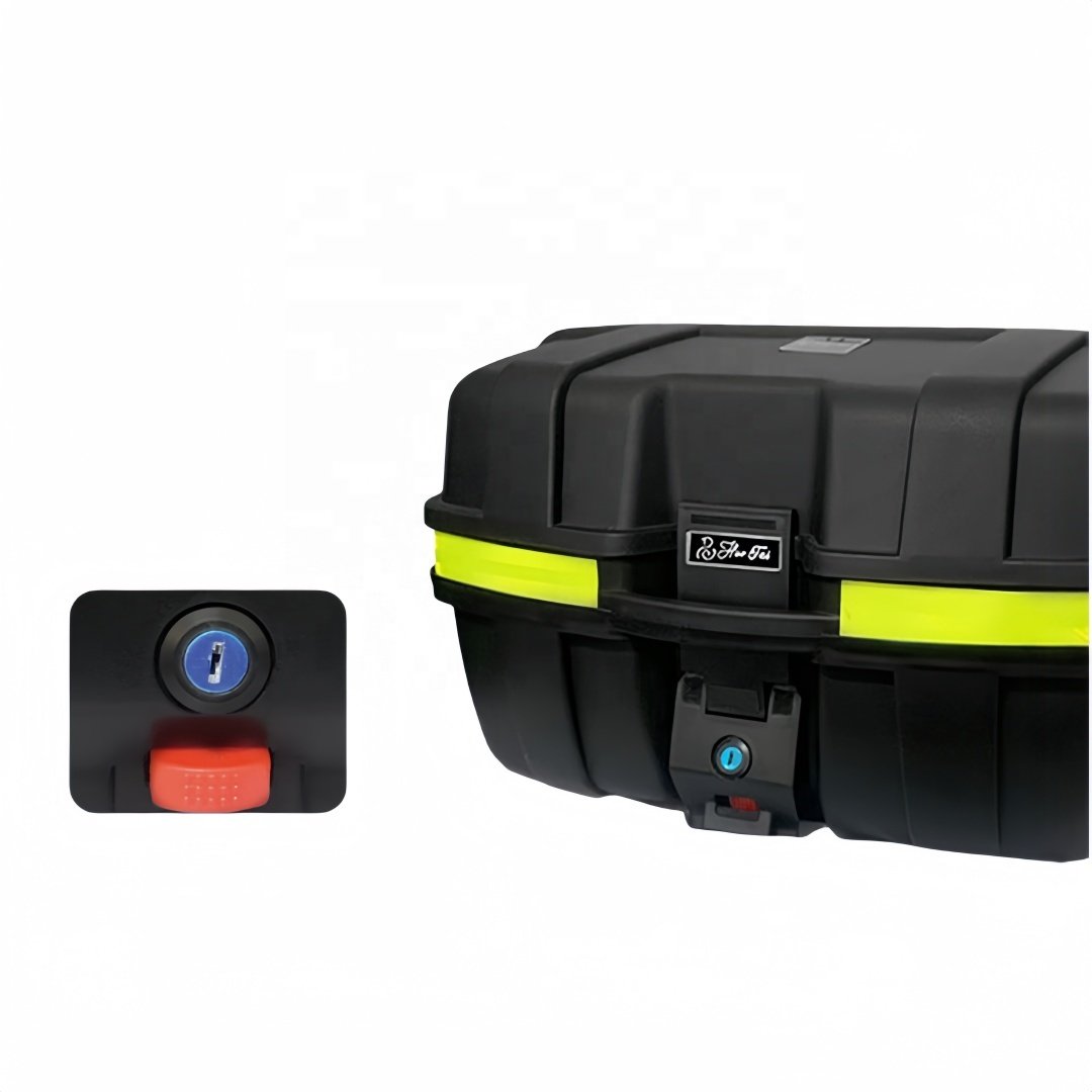Hot Selling Pp Motorcycle Tail Boxes Plastic Motorcycle Tail Boxes Luggage Box Waterproof Motorcycle Accessories