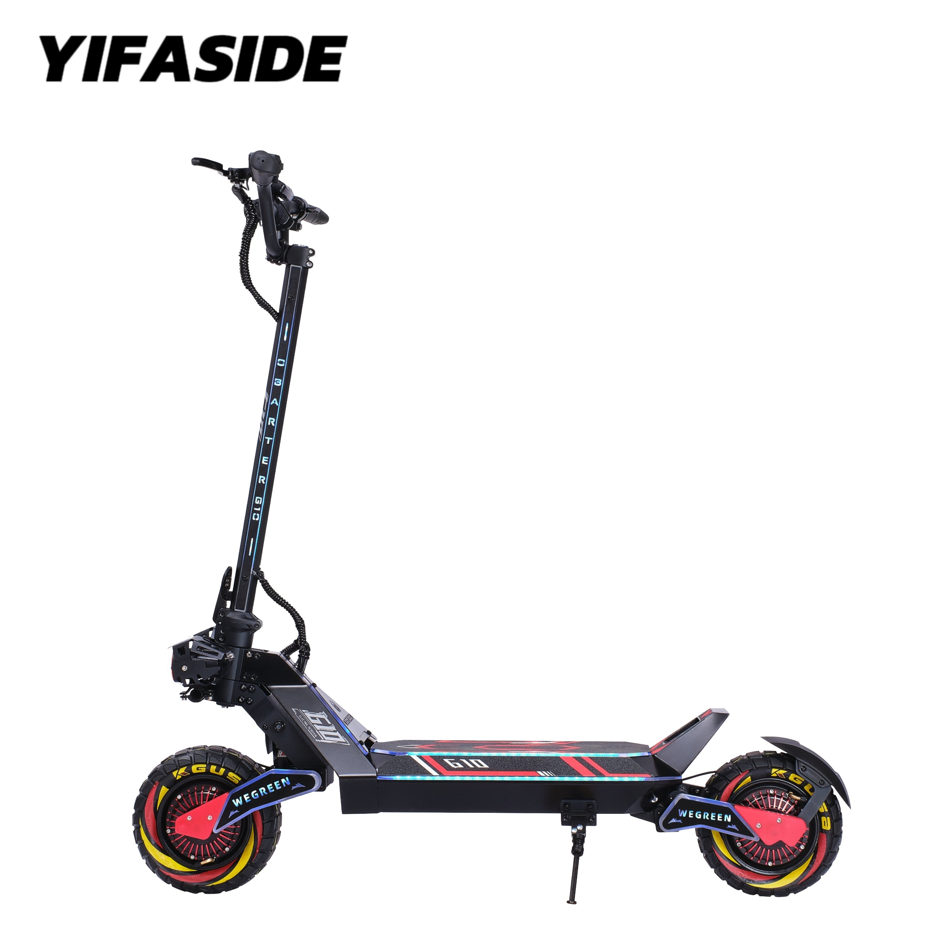 NFC Hotsale Electric Scooter Obarter G10 Powerful Portable Adult Cheap High-speed 10inch Fat Tire E-bike EU Warehouse Wholesale
