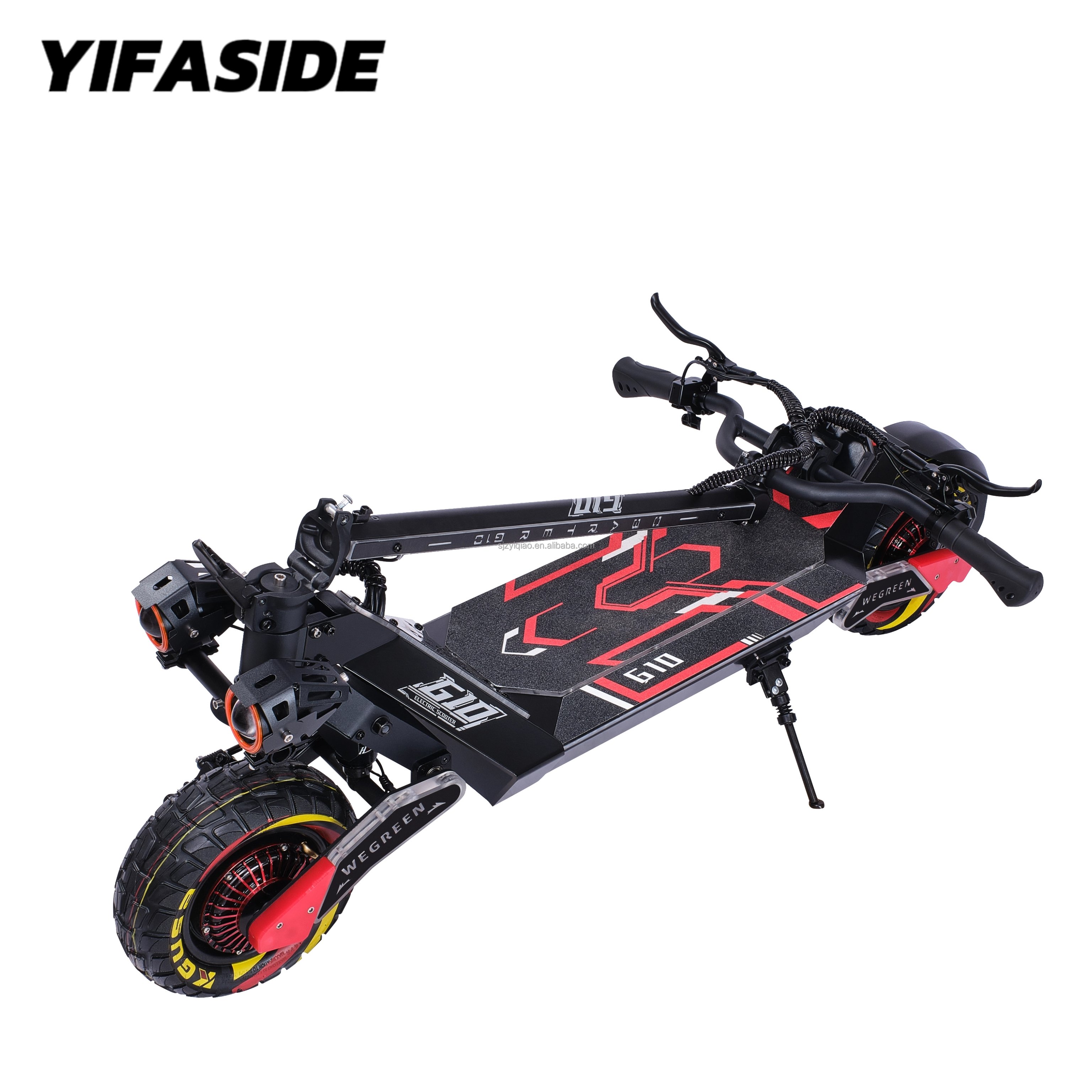 NFC Hotsale Electric Scooter Obarter G10 Powerful Portable Adult Cheap High-speed 10inch Fat Tire E-bike EU Warehouse Wholesale