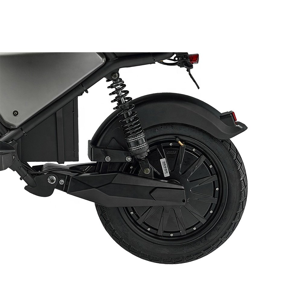 Factory price LUQI two wheeled electric motorcycle with pedal E Motorbike made in China