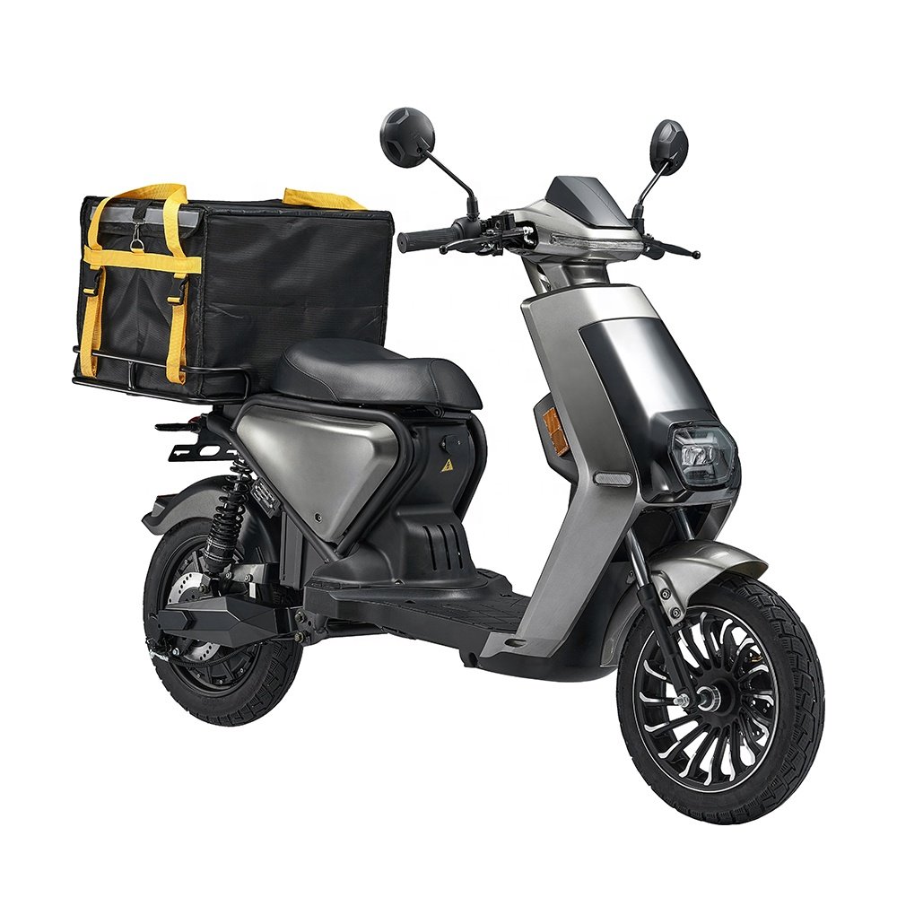 Factory price LUQI two wheeled electric motorcycle with pedal E Motorbike made in China