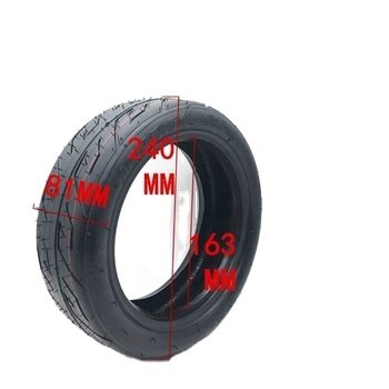 10x2.70-6.5 Scooter Tire Inner Outer Tubes Replacement Parts For Mini Folding Scooter